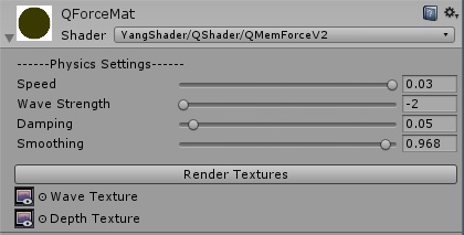 QShader / Elastic Shader / 弾性シェイダー / Snow surface / Elastic Bed / 雪 / ストレッチベッド