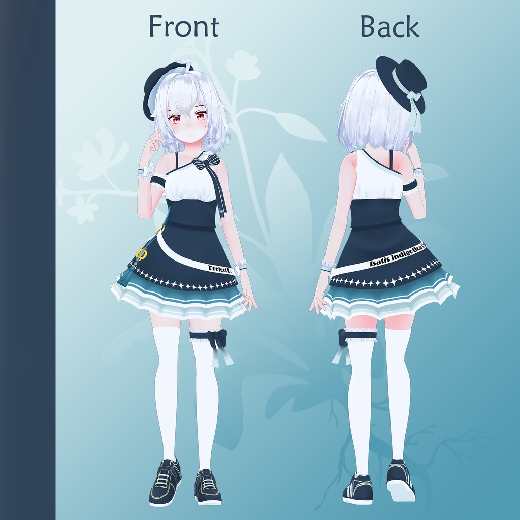 【オリジナル3Dモデル】スウラン / 菘蓝 / Isatis