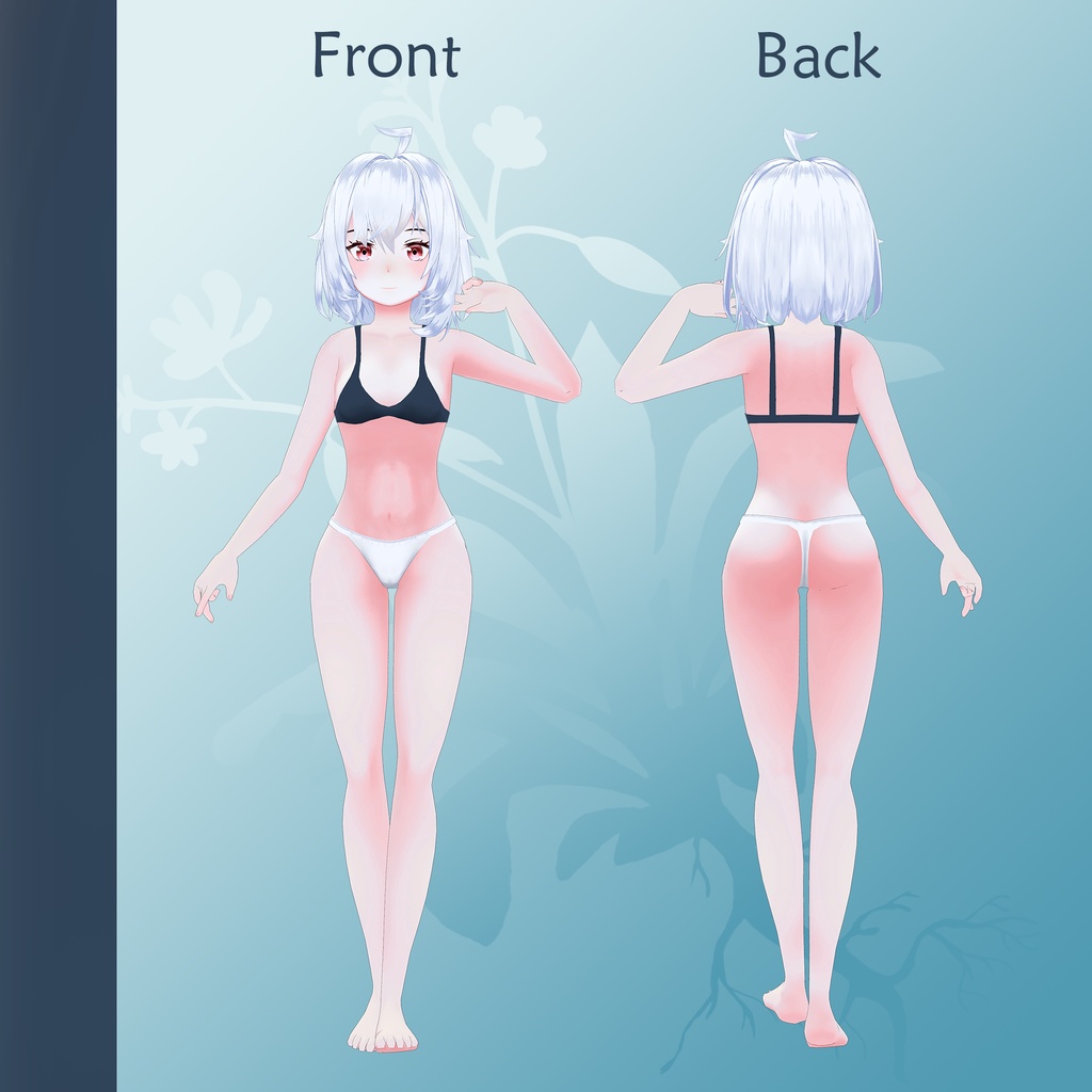 【オリジナル3Dモデル】スウラン / 菘蓝 / Isatis