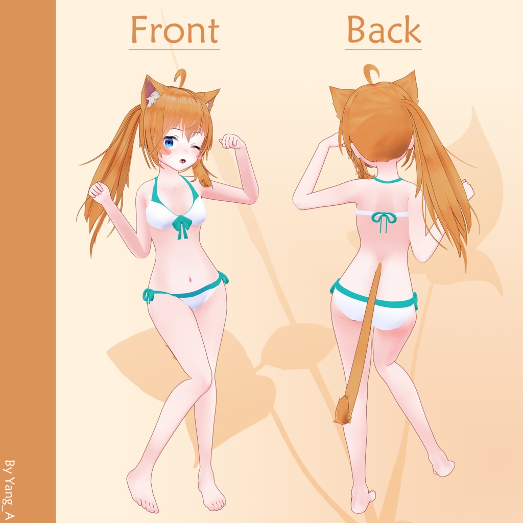 【オリジナル3Dモデル】ハンカ/ Pinellia/ 半夏