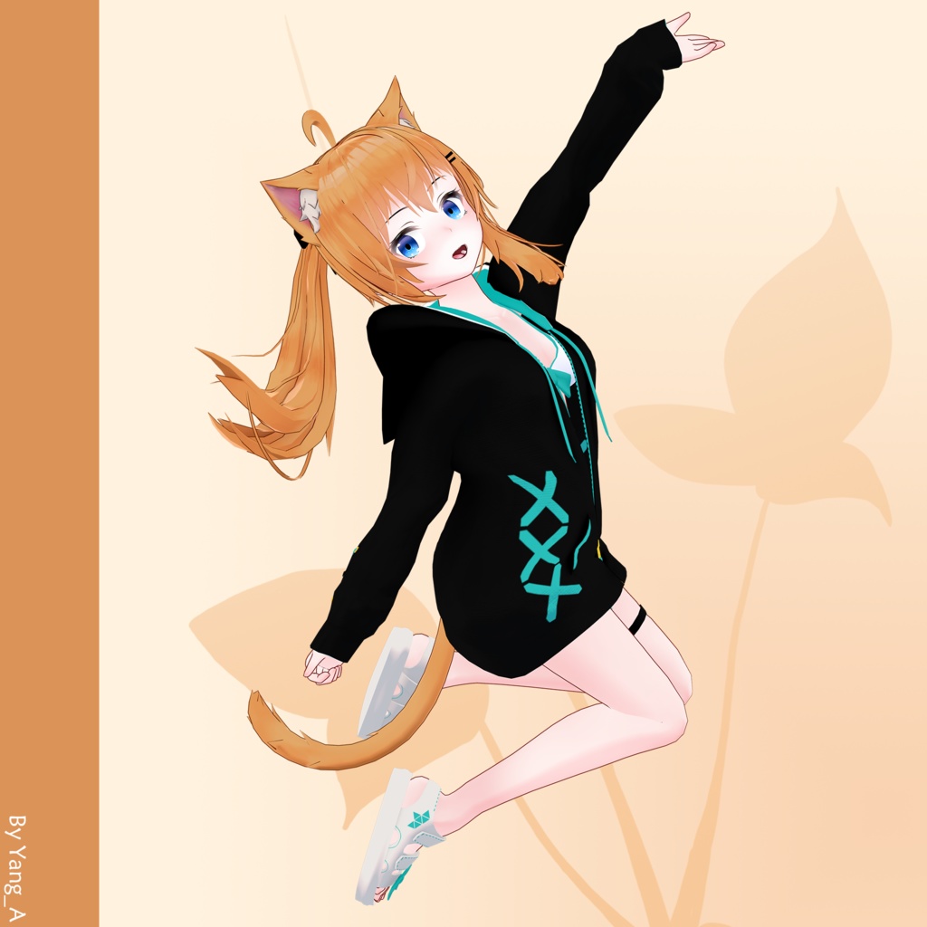 【オリジナル3Dモデル】ハンカ/ Pinellia/ 半夏