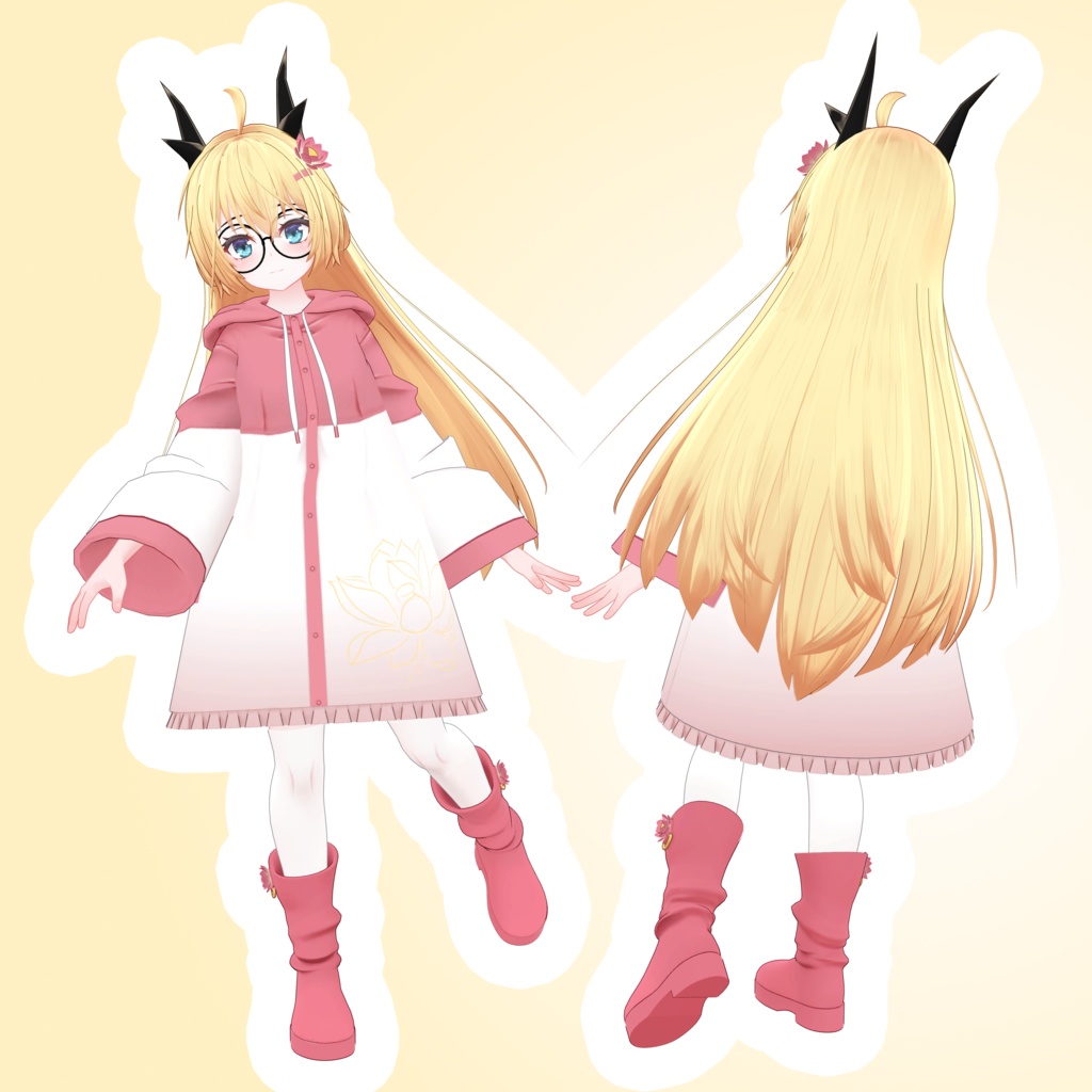 【オリジナル3Dモデル】エライト/Elat/依莱特