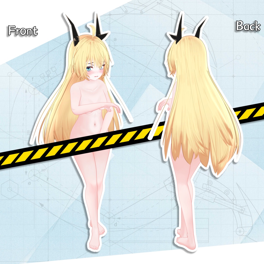 【オリジナル3Dモデル】エライト/Elat/依莱特