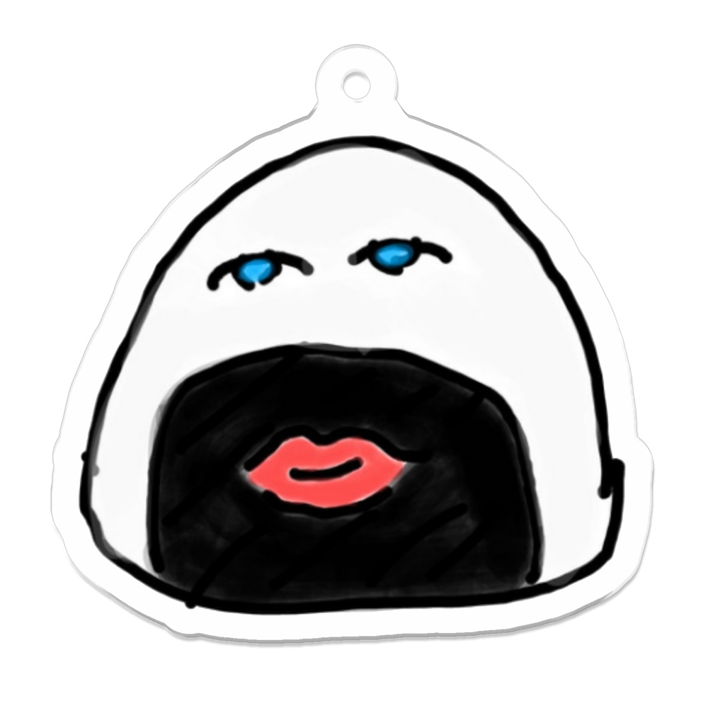 おにじりアクリルキーホルダー