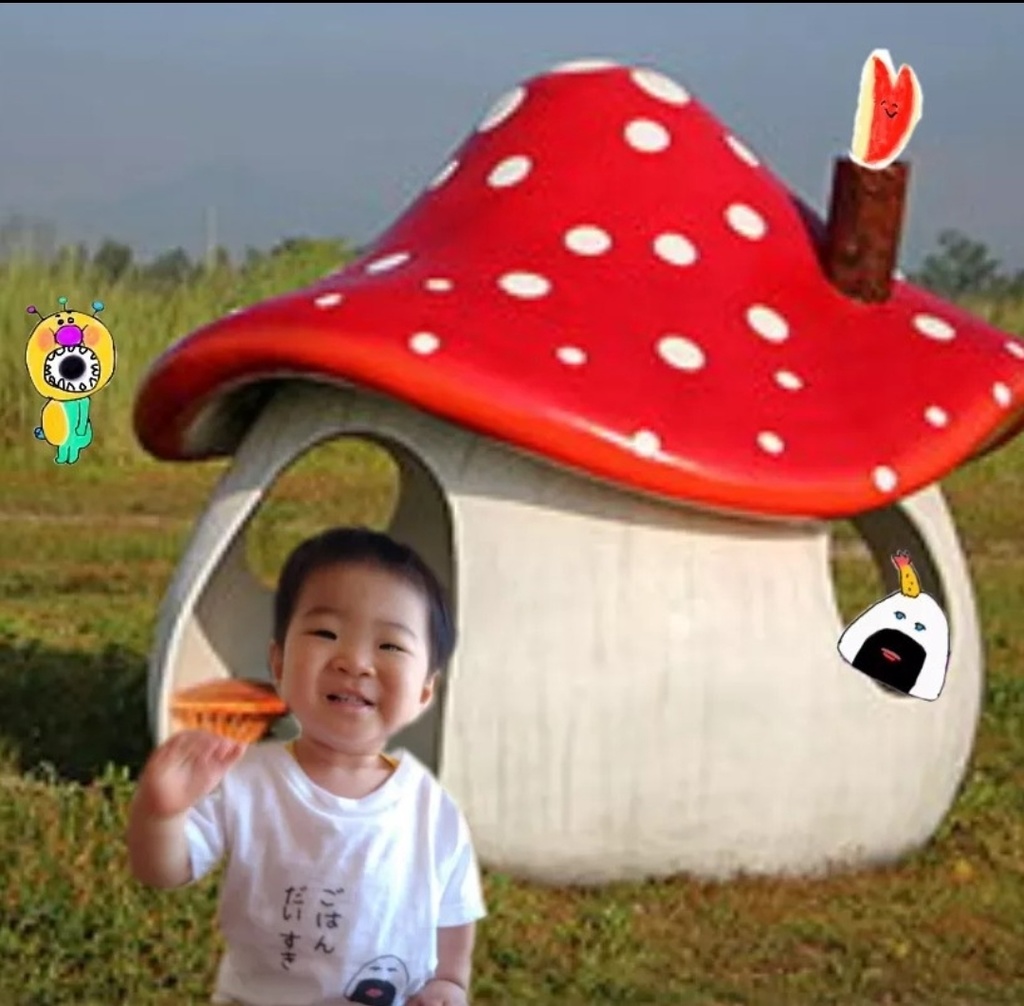 おにじりT(キッズ)寝る子は育つ