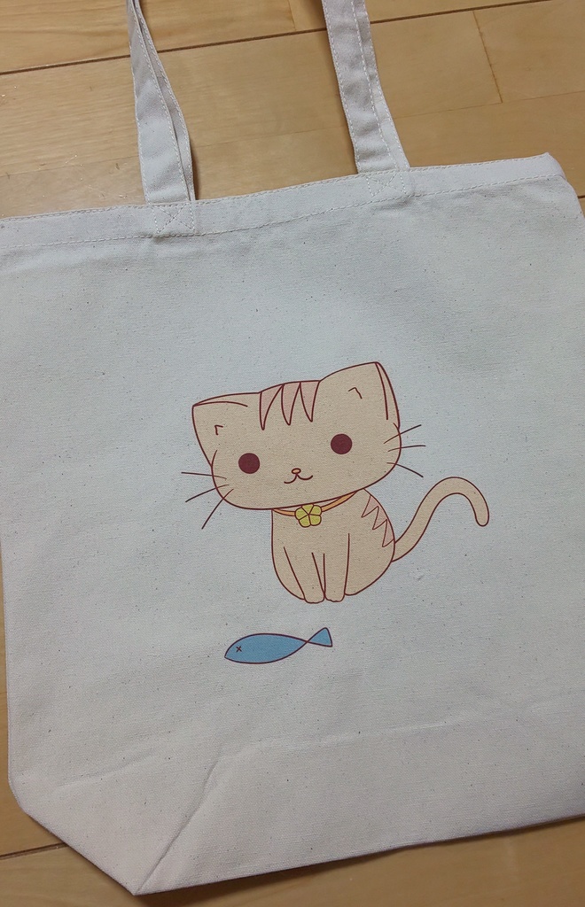 ねこちゃん(S・M・L) トートバッグ