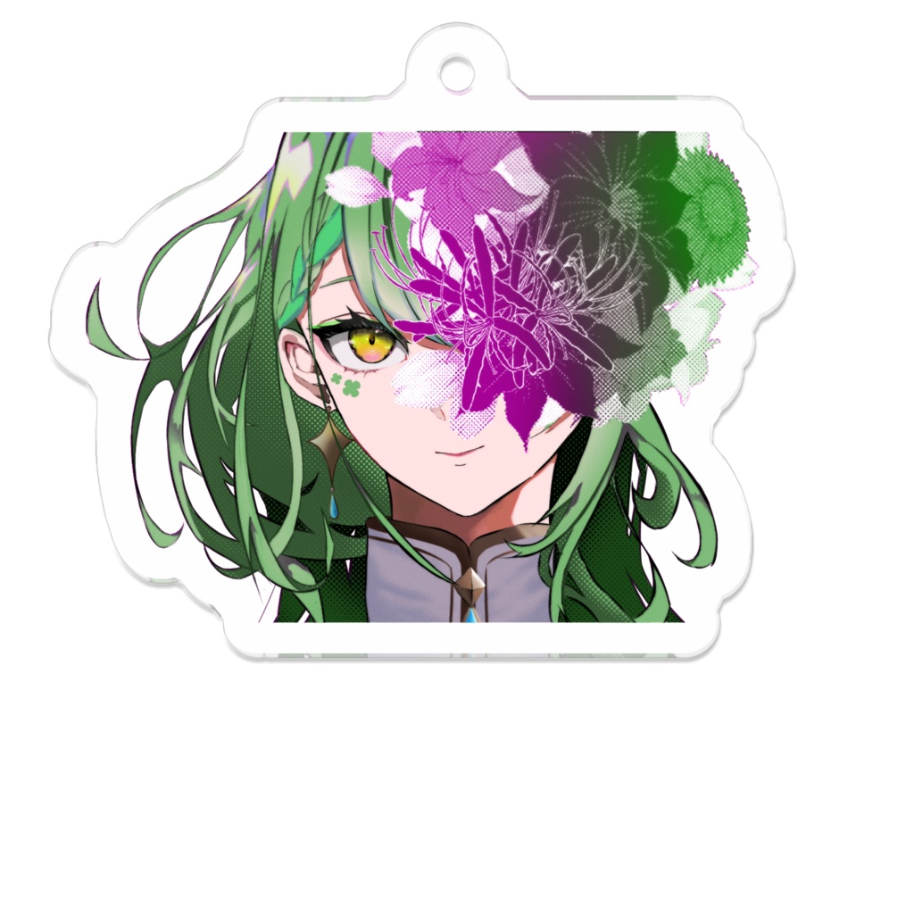 HoloCouncil Acrylic Key Chain