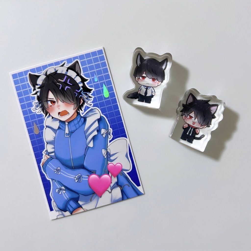 大新 ミニアクリルブロックセット（箔押しフォトカード付）