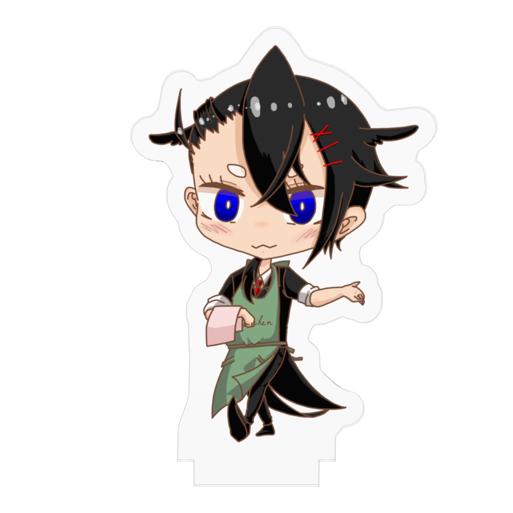 カフェスタッフ藍丸