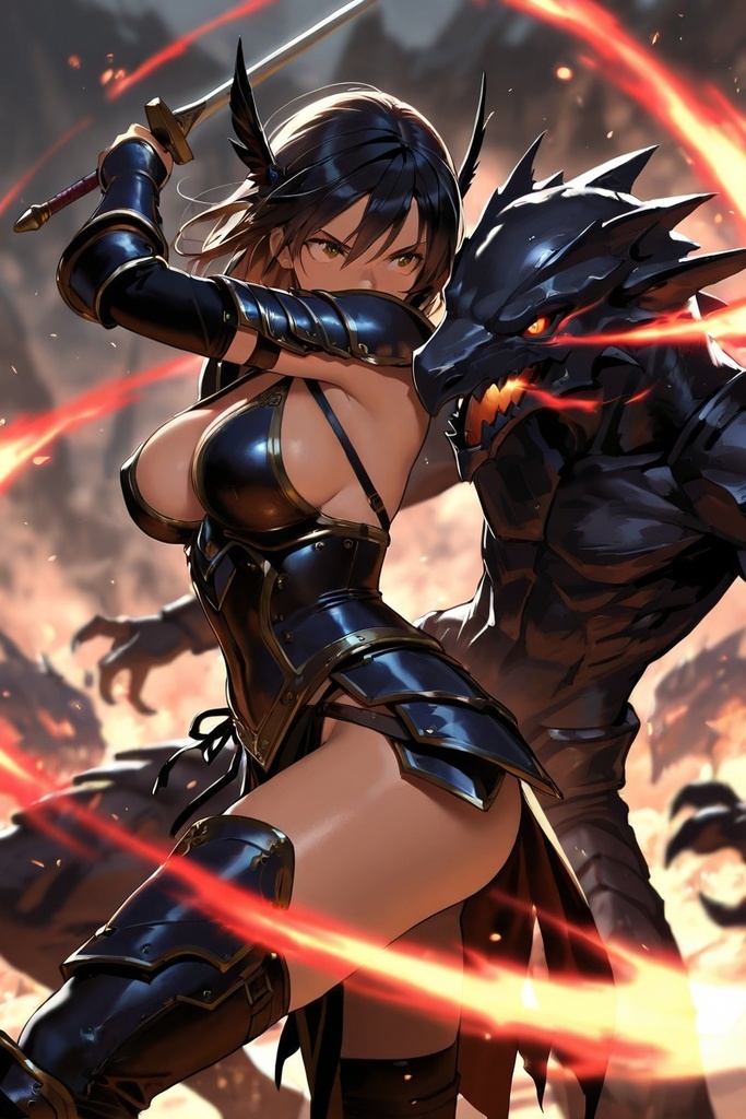 【資料集】ビキニアーマーっ娘※オリジナル 61P