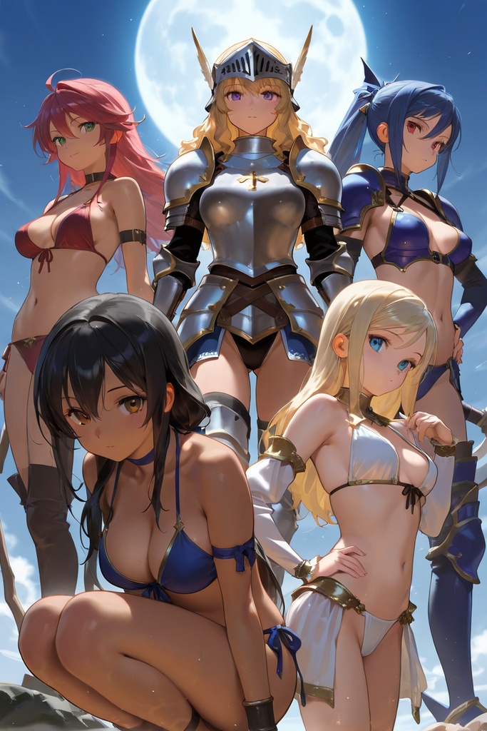 ビキニアーマーズ~美しき戦士たち~※オリジナル作品 150P