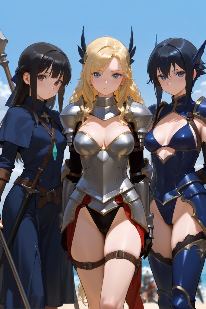 ビキニアーマーズ~美しき戦士たち~※オリジナル作品 150P