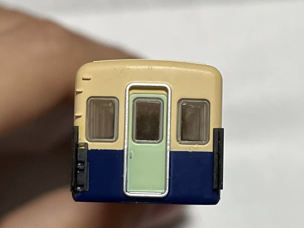 中間車化改造車用転落防止幌