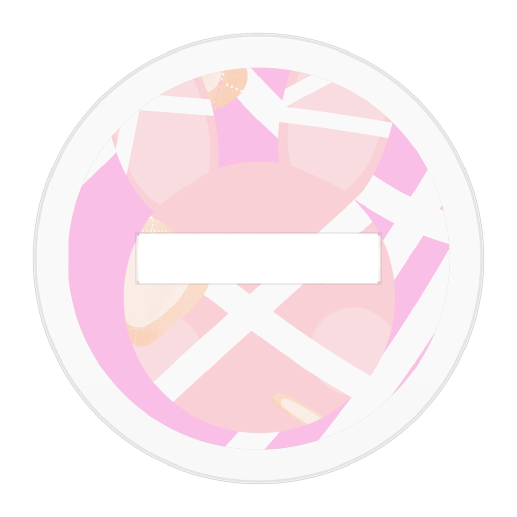 お酒大好き! 地雷系(白)ちゃんミニキャラ