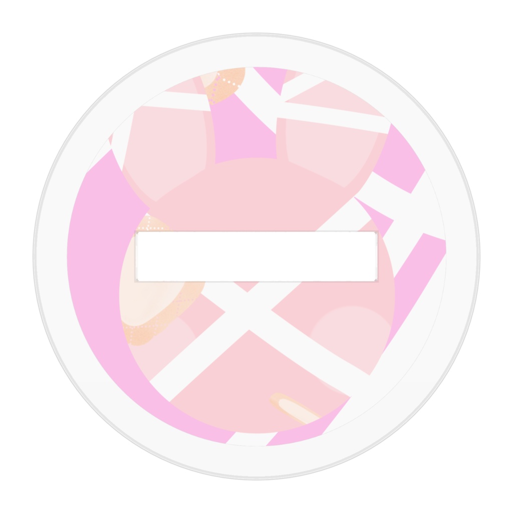 お酒大好き! 地雷系(黒)ちゃんミニキャラ