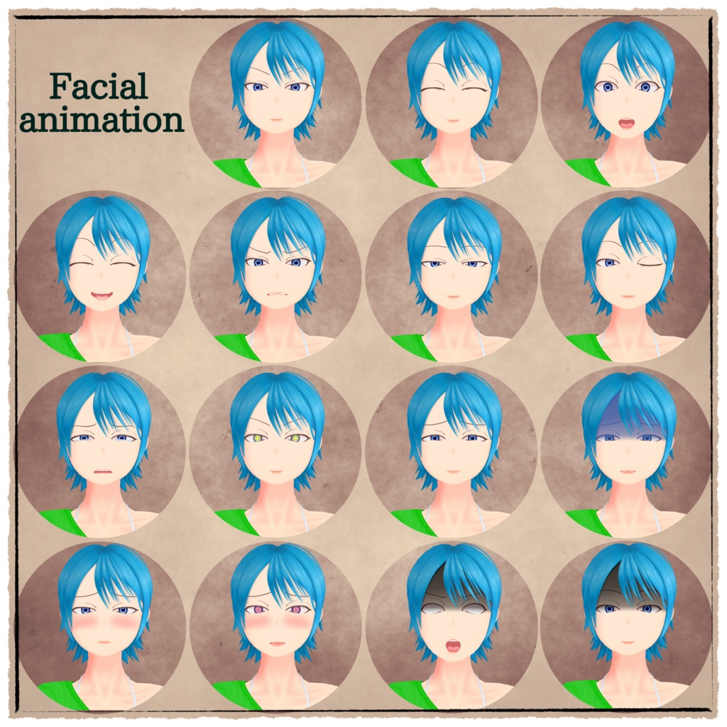 【2週間限定40%OFF】VRChat向けアバター「陸子 -Rikuko-」