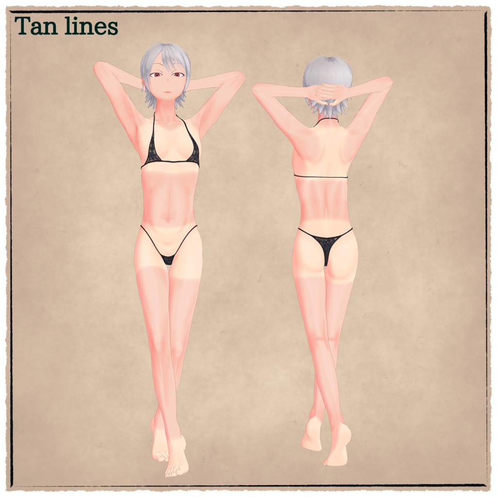 【2週間限定40%OFF】VRChat向けアバター「陸子 -Rikuko-」