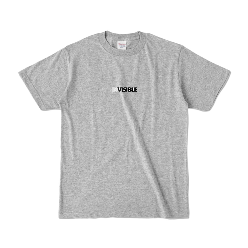 INVISIBLE Small Logo T-Shirt - Gray