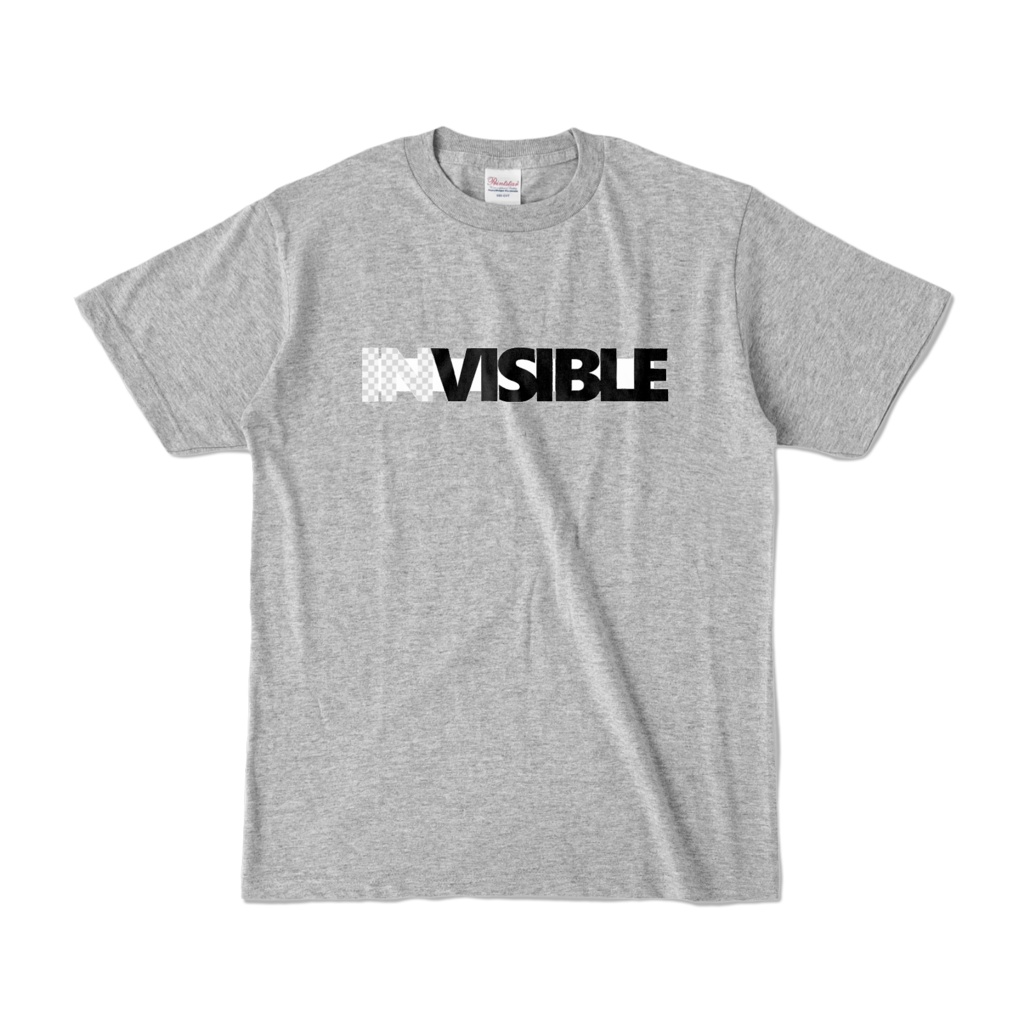 INVISIBLE Logo T-Shirt - Gray