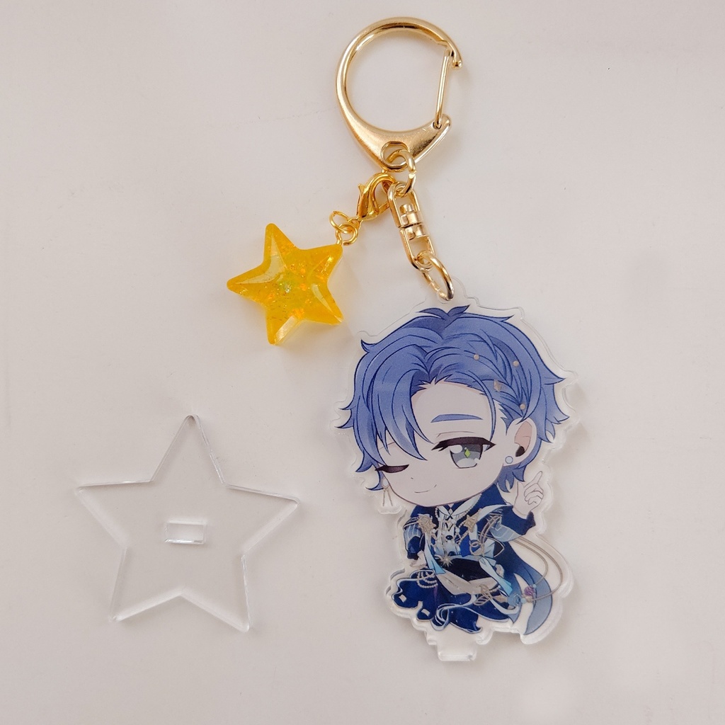 「星満ちる海に願いをわたして」フィガロ アクスタキーホルダー