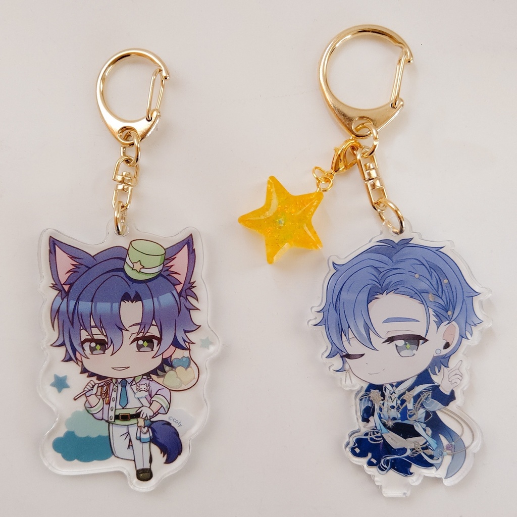 「星満ちる海に願いをわたして」フィガロ アクスタキーホルダー