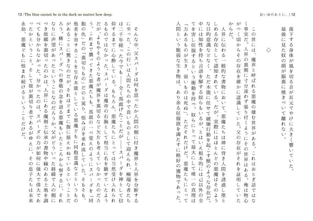 【DMC】長い雨のあとに、