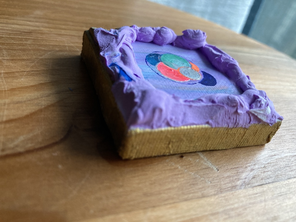 【ミニキャンバス原画】堂々たる胚