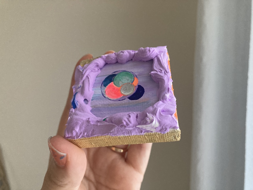 【ミニキャンバス原画】堂々たる胚