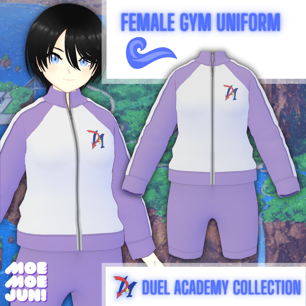 [VRoid Studio] DA COLLECTION - Gym Uniforms (UPDATED)