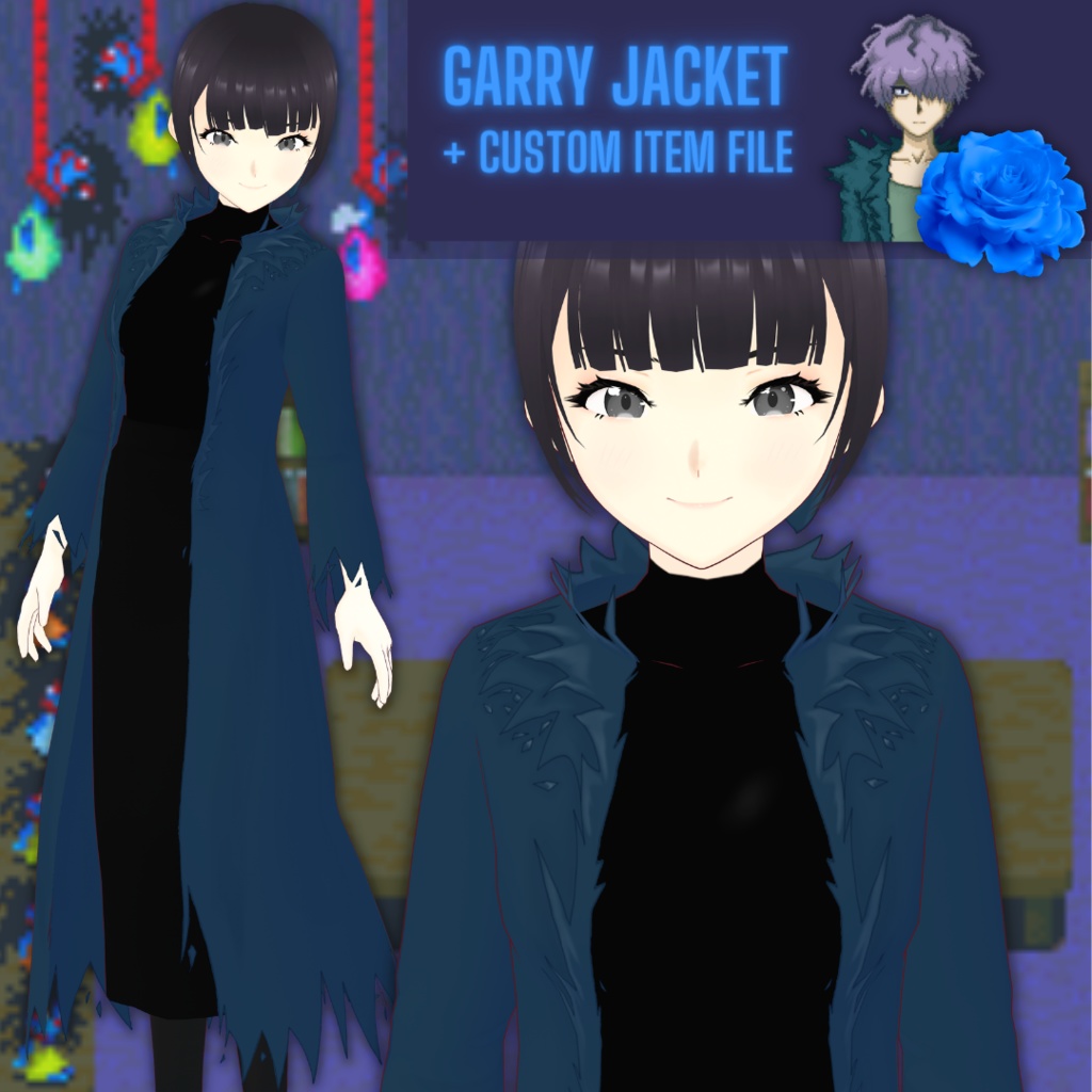 [VRoid Studio] Garry Cosplay Jacket