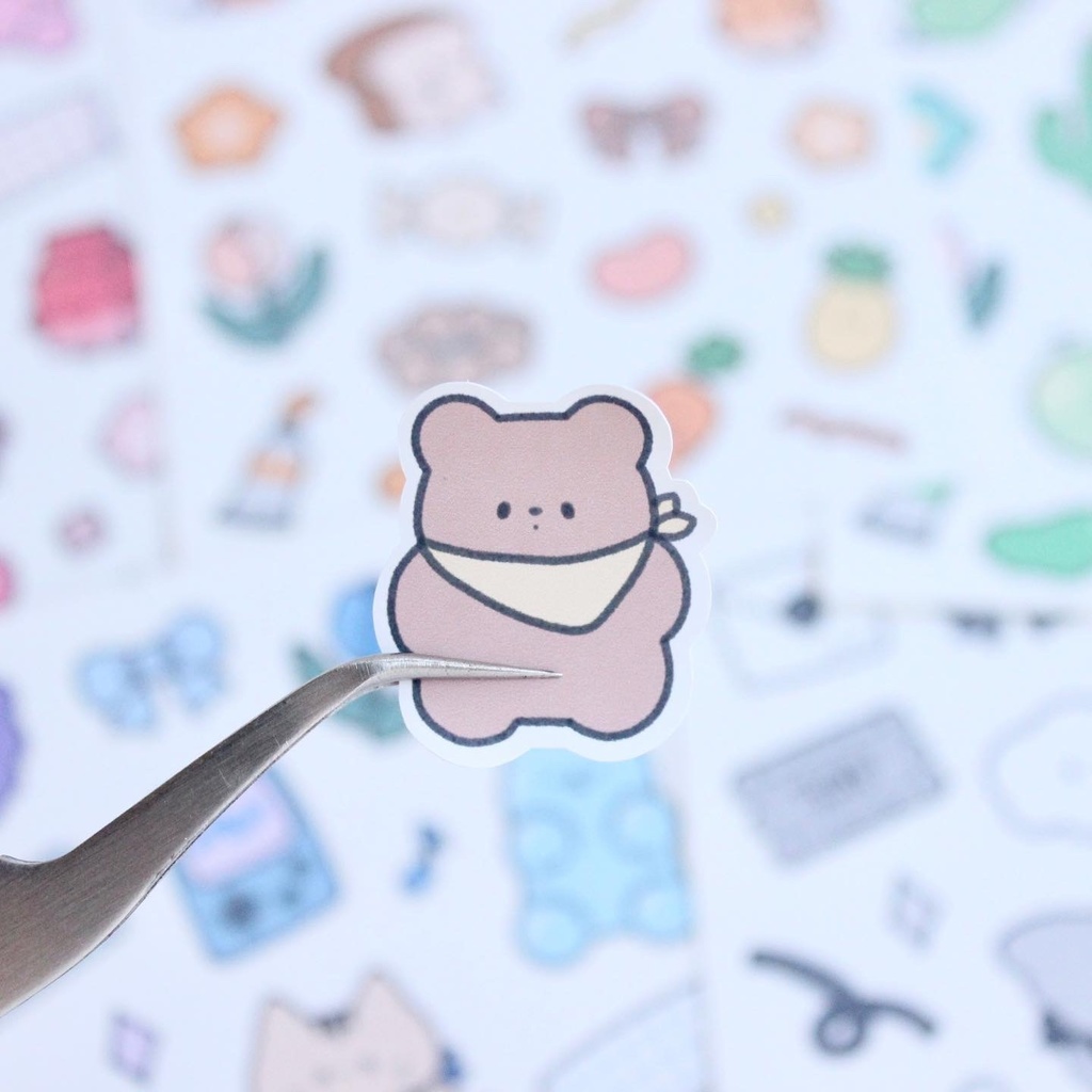 5COLORSシール《グリーン》