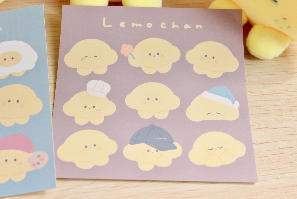 れもちゃんシール 全2種