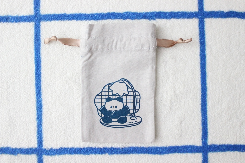 ミニ巾着《柄:全8種/色:2色》