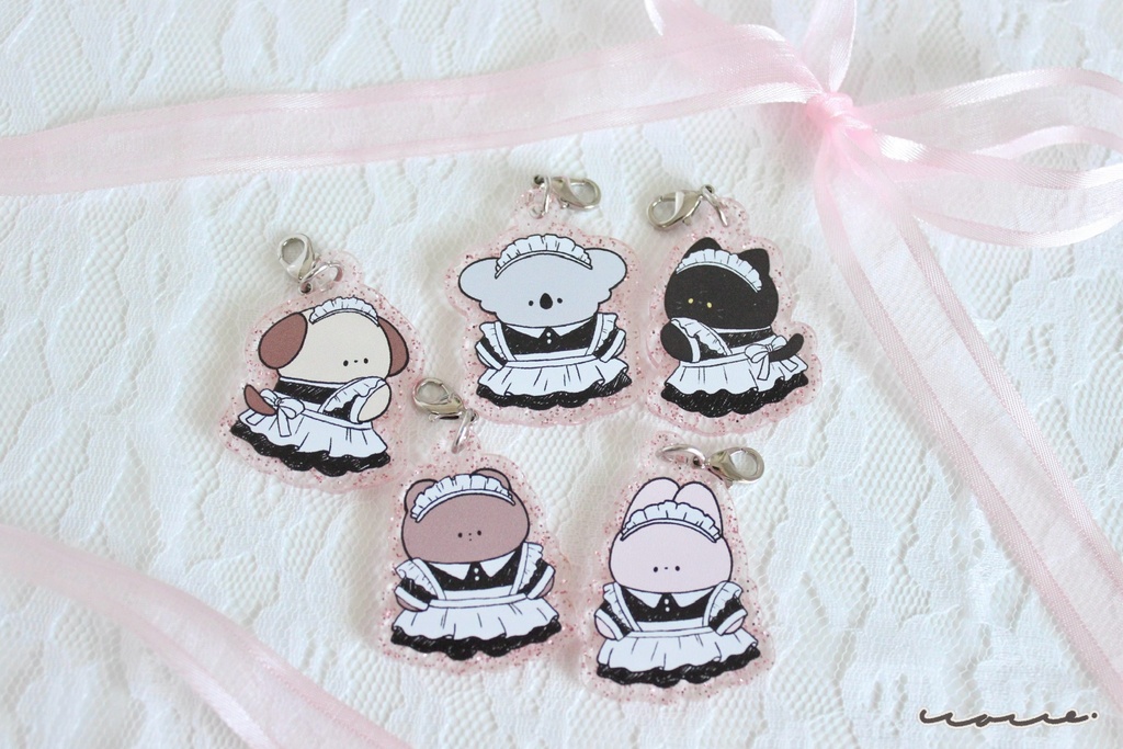 ランダムメイドチャーム 全5種
