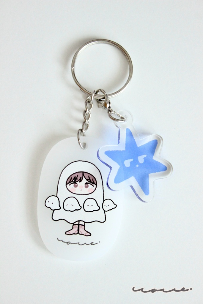 〈新作〉ランダムBlueStarアクリルキーホルダー