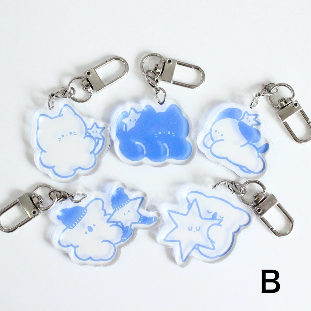 〈新作〉【コンプリートセット】BlueStarアクリルキーホルダー