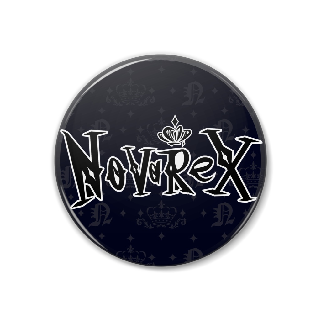 【NoVaReX.】ロゴ缶バッジ