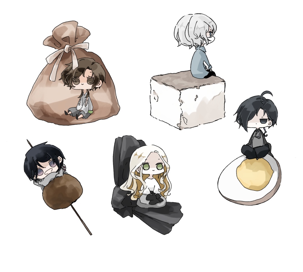 ODENアクリルキーホルダー