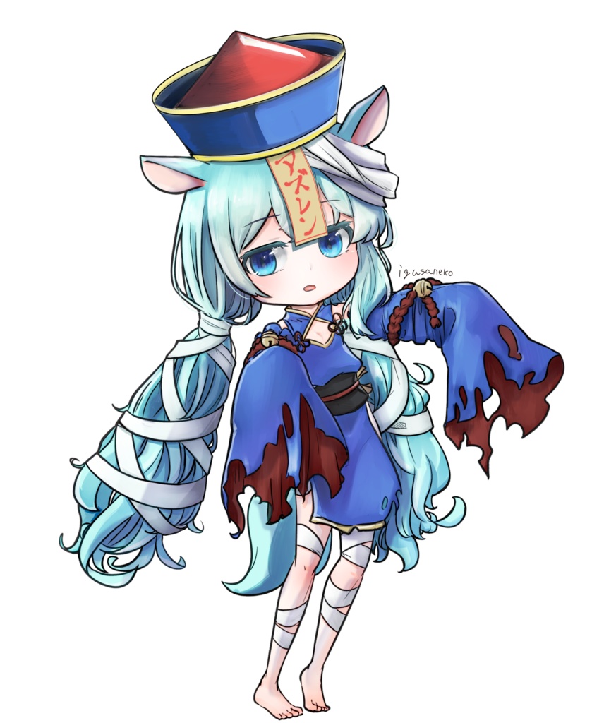 アズールレーン 三日月 アクキー(非公式 タイヤキョンシー)