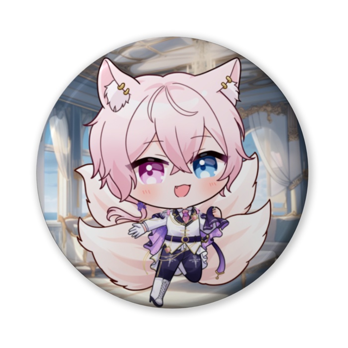 騎士立ち絵 缶バッジ