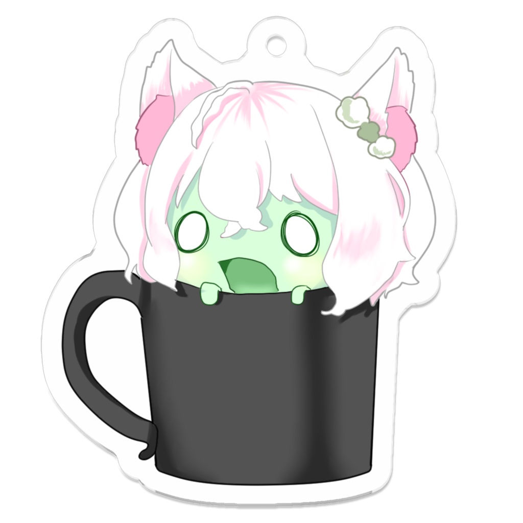 かびさくやアクキー