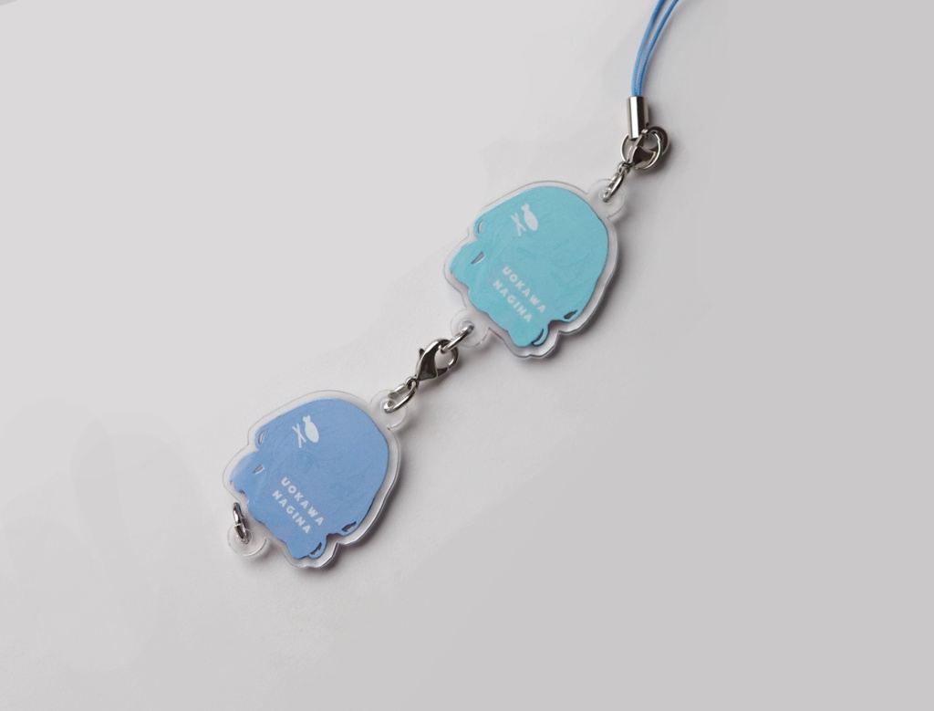 魚川の連結アクキー