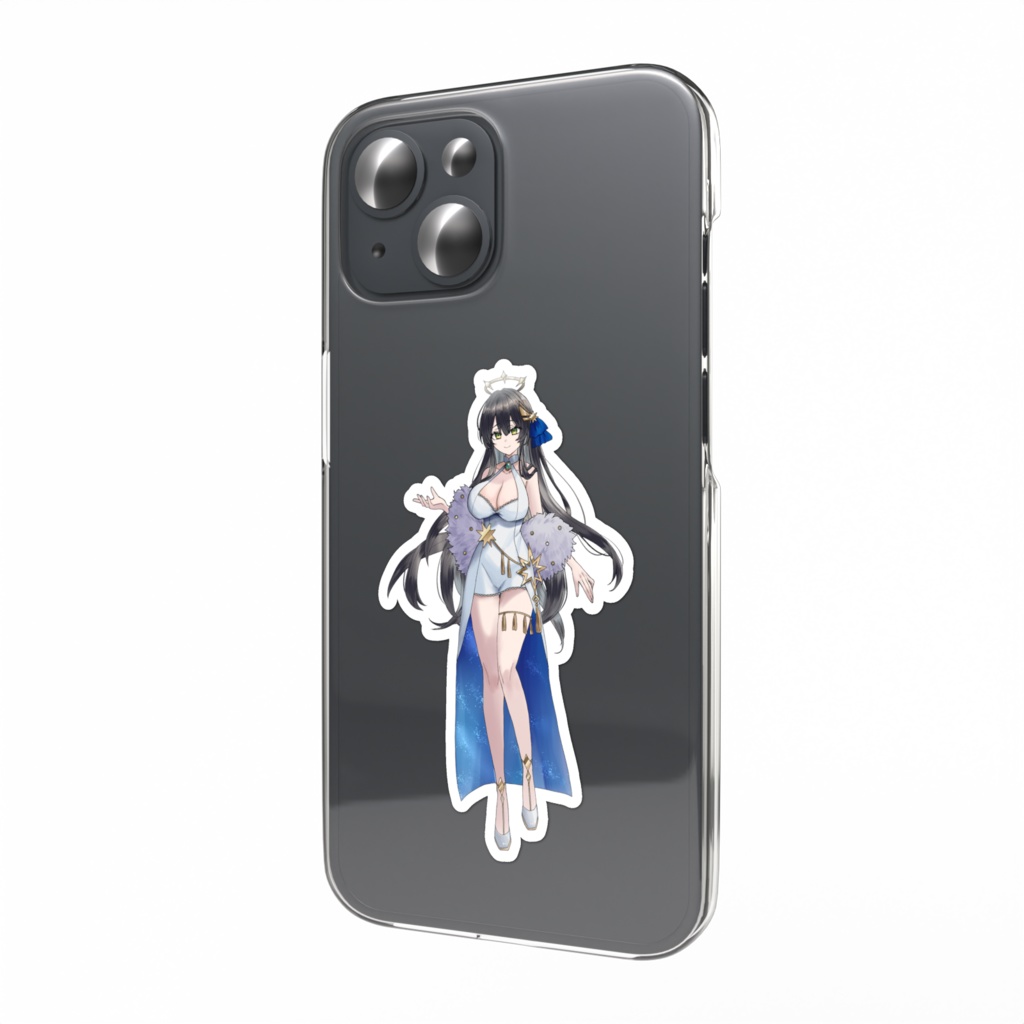 キラキラちゃん スマホステッカー