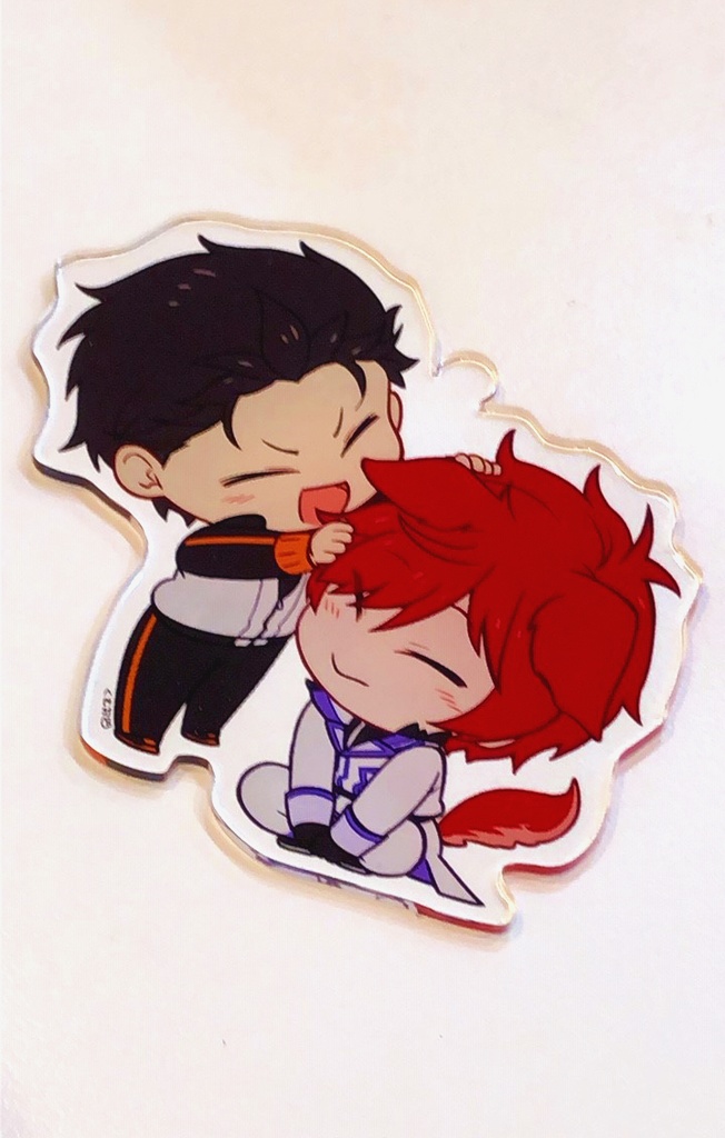 ラインハルトとスバル アクリルキーホルダー