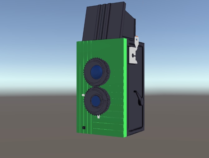 3Dモデル カメラ