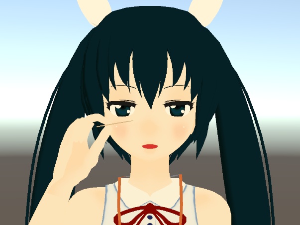 3Dモデル　つまようじ