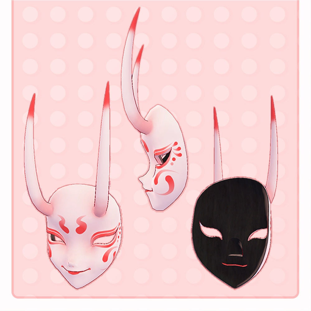 『VRChat』鬼のお面