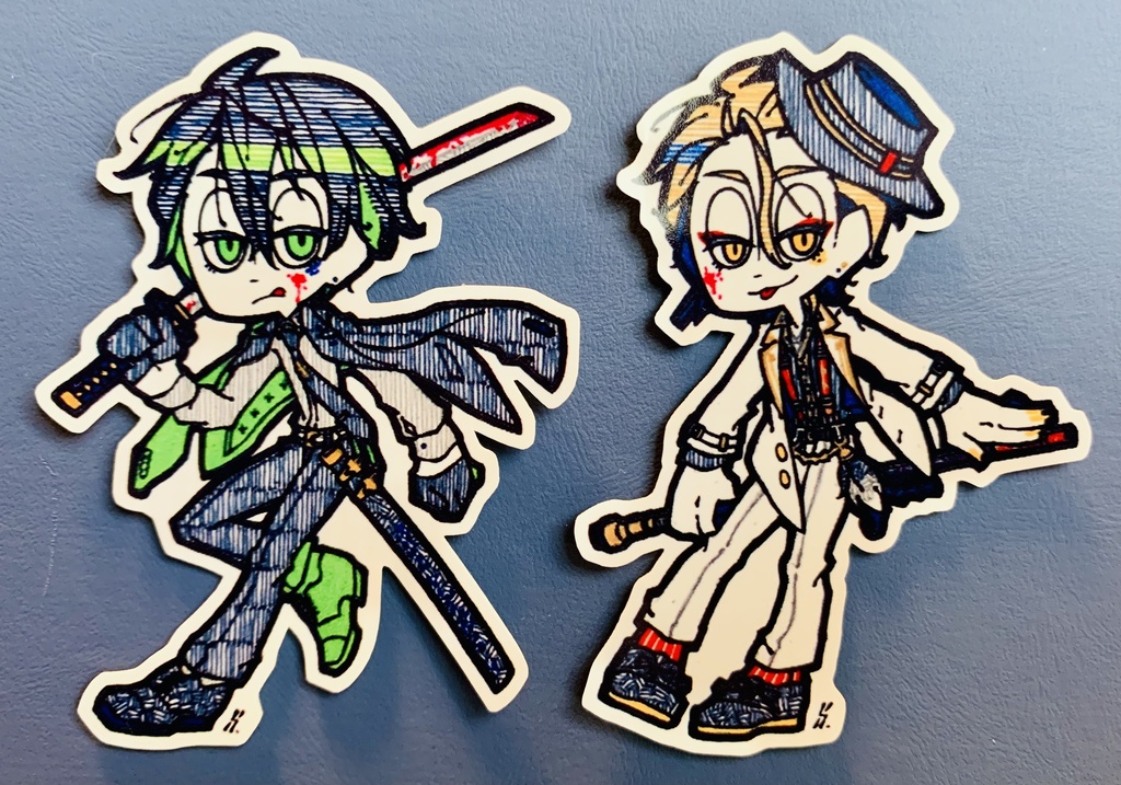 ◎マジェ⚔️&ディスコ🦊シールステッカー