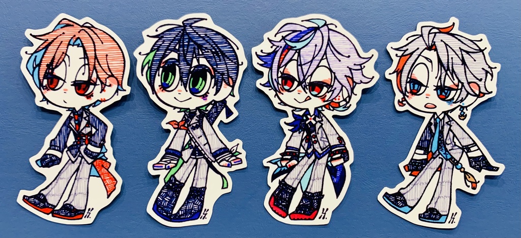 ◎『一撃』シールステッカー