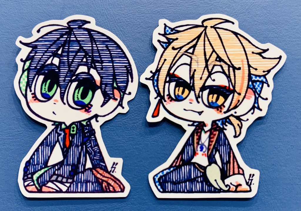 ◎おすわりシールステッカー